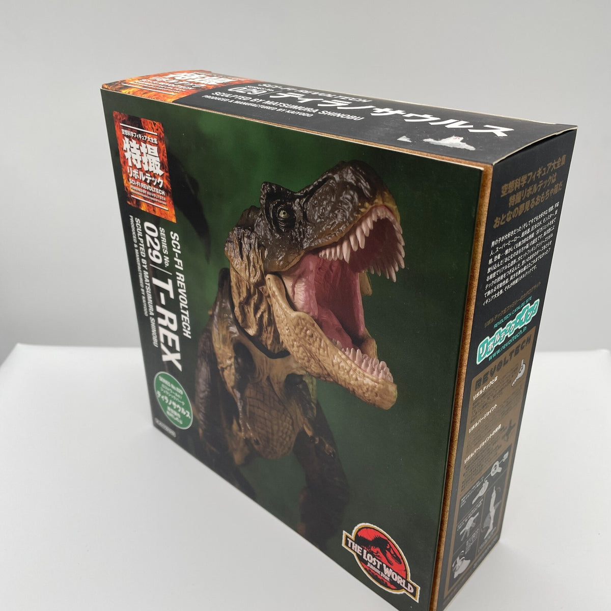 SciFi Revoltech No.029 T-REX Figure The Lost World Jurassic Park Kaiyodo