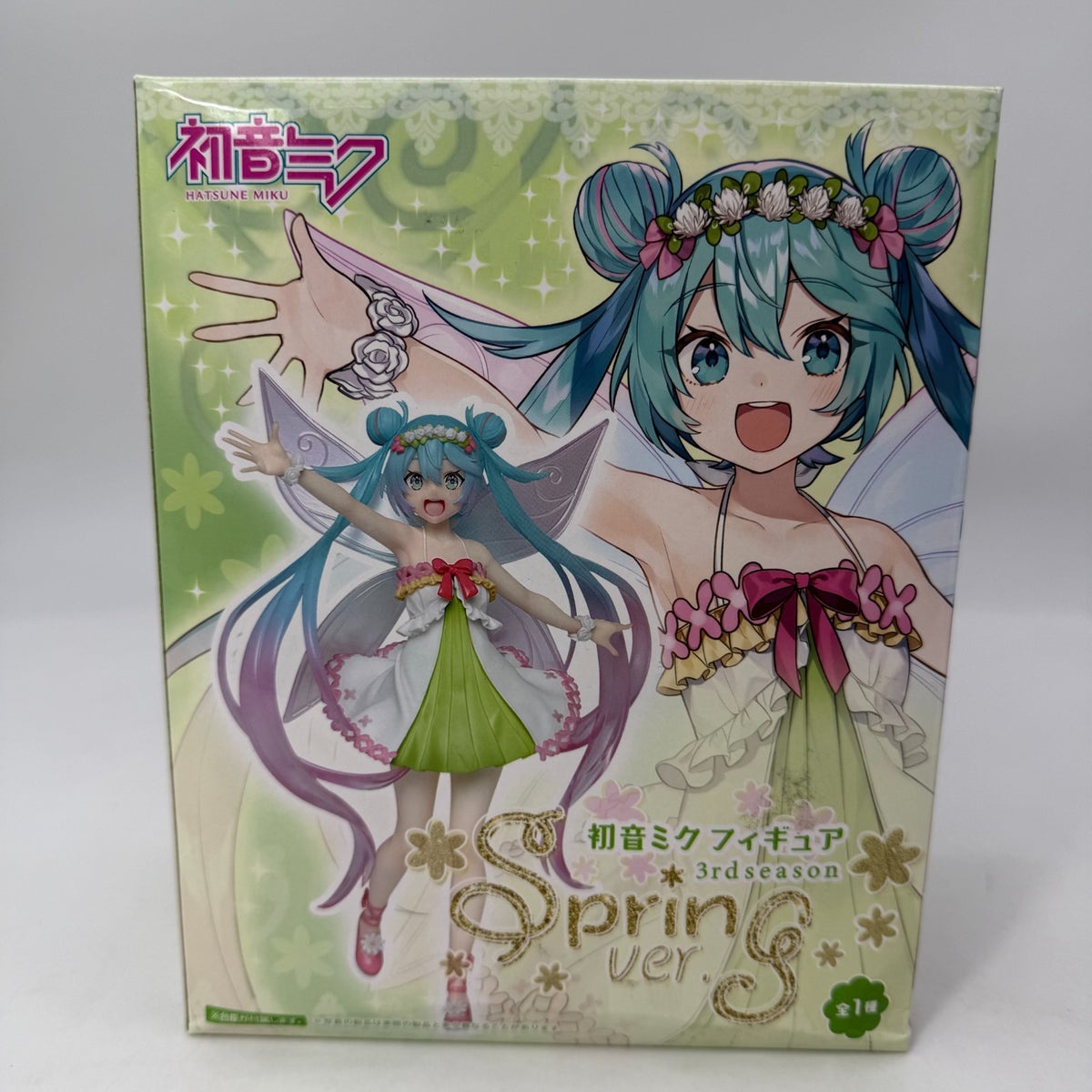 Hatsune Miku 3rd Season Spring Ver Figure TAITO Character Vocal Series 01 w/Box