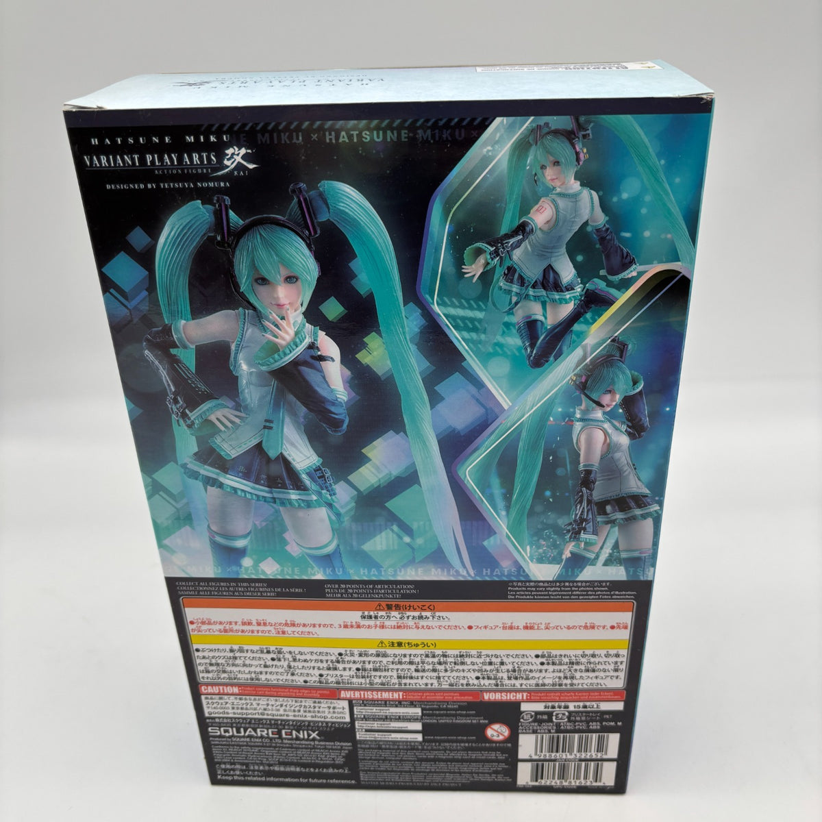 PLAY ARTS Kai Hatsune Miku Action Figure From Japan square Enix Variant