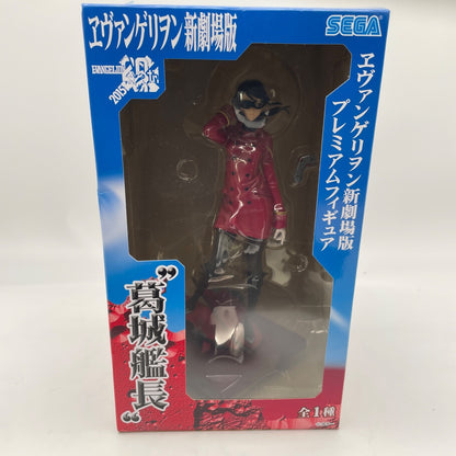 SEGA Evangelion Misato Katsuragi Captain Katsuragi Premium PM Figure