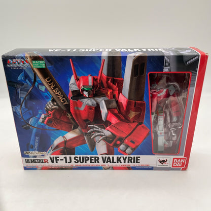 HI-METAL R Macross VF-1J SUPER VALKYRIE Milia Fallyna Jenius Figure BANDAI