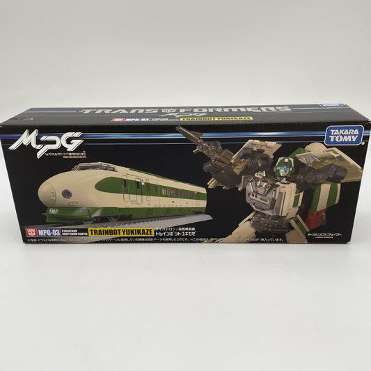 MPG-03 Trainbot Yukikaze Figure Toy Transformers Masterpiece G Series Japan