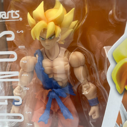 BANDAI S.H.Figuarts Super Saiyan Son Goku Super Warrior Awakening Ver. Figure