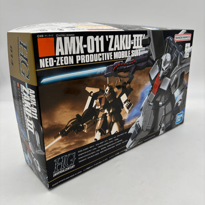 Bandai HGUC(014) 1/144 HG AMX-011 Zaku III Mobile Suit Gundam Model Kit JAPAN
