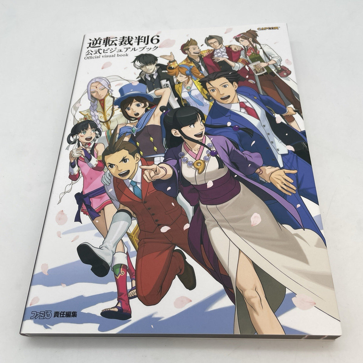 Gyakuten Saiban / Ace Attorney 6 Official Visual Book Japan Game Art Book