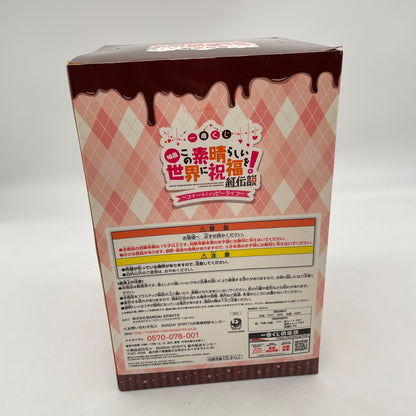 Movie KonoSuba Happy Life Milk Chocolate Megumin Figure Ichiban Kuji A Japan