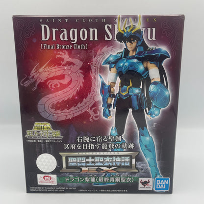 Figure Saint Cloth Myth EX Dragon Shiryu Final Bronze Cloth saint seiya Japan