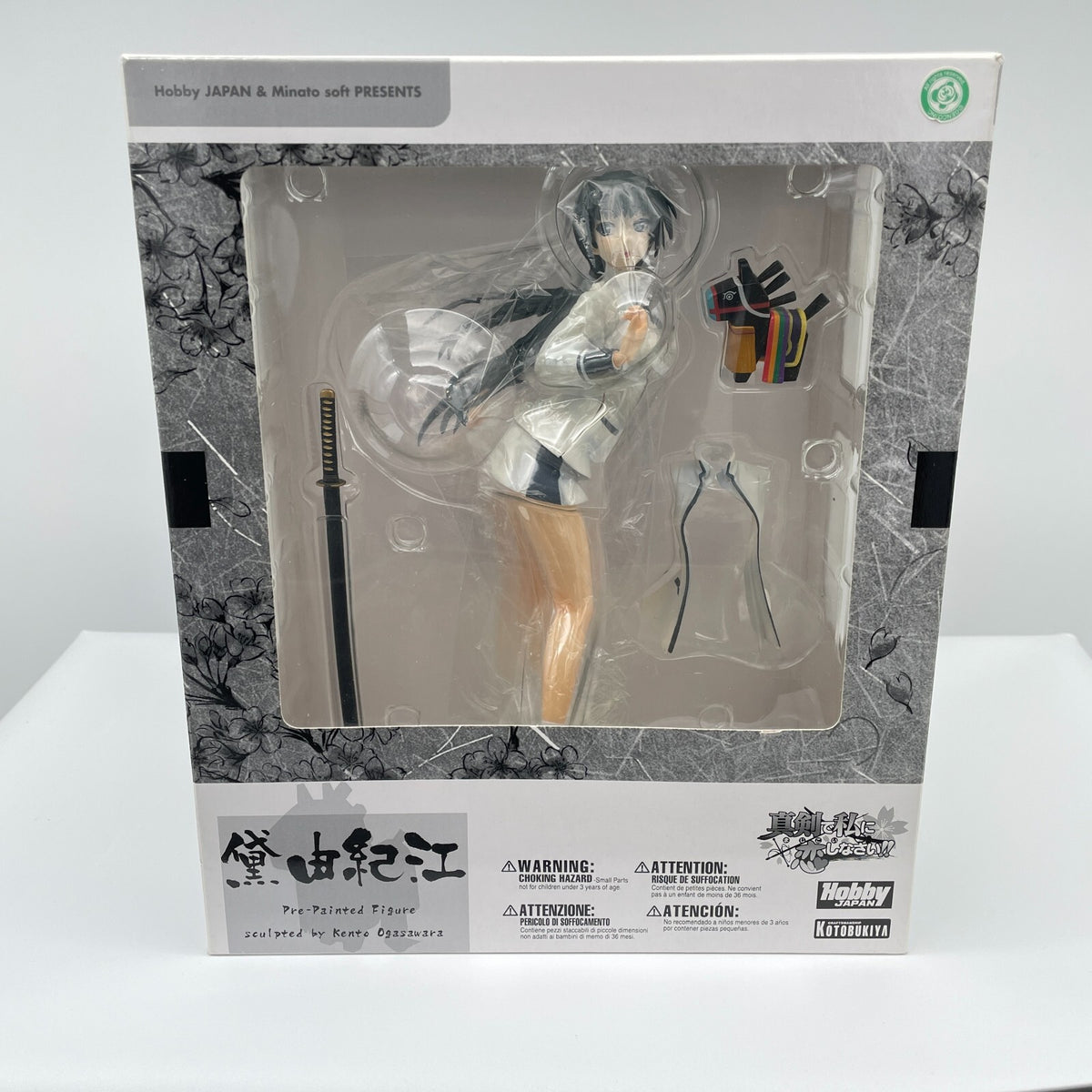Majikoi Oh! Samurai Girls Yukie Mayuzumi PVC Figure From Japan Toy