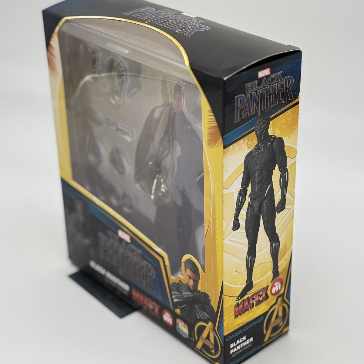 MAFEX No.091 Black Panther Action Figure MEDICOM TOY Japan Import