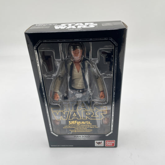 S.H. Figuarts Star Wars EP4 A New Hope Han Solo Figure BANDAI From Japan