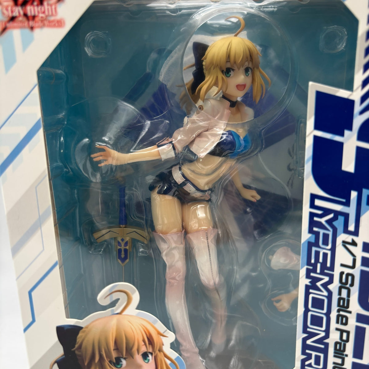 Saber TYPE-MOON RACING Ver. 1/7 PVC Figure Fate/stay night PLUSONE From Japan