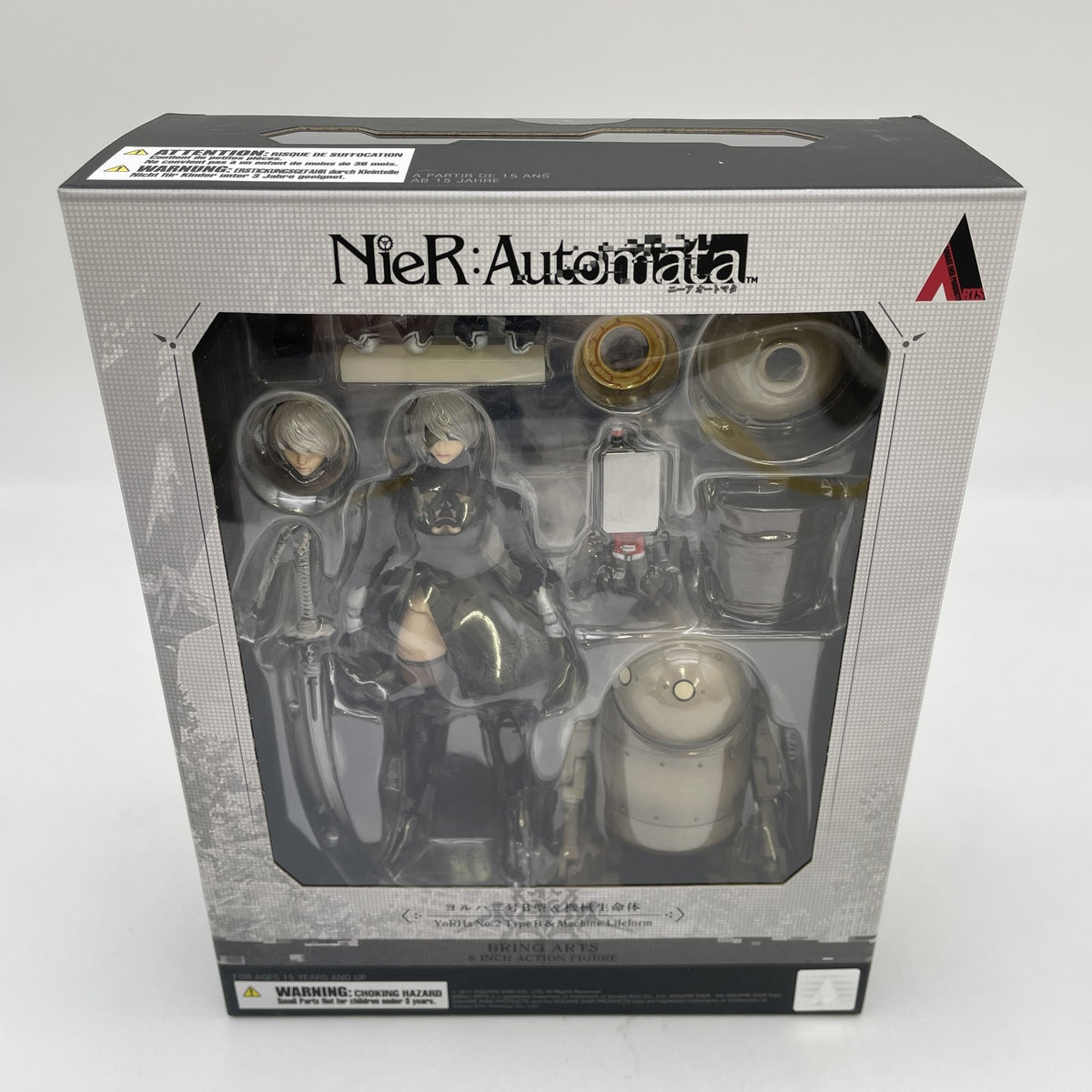 NieR: Automata 2B & Machine Action 2 Figure Set Square Enix BRING ARTS Japan