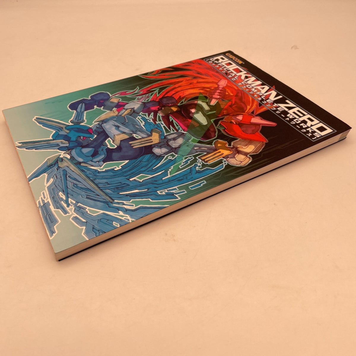 CAPCOM Rockman Mega Man Zero Official Complete Works Art Book Japanese
