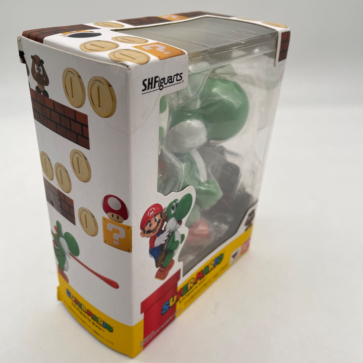 S.H. Figuarts Yoshi Action Figure Super Mario BrosBandai Japan import