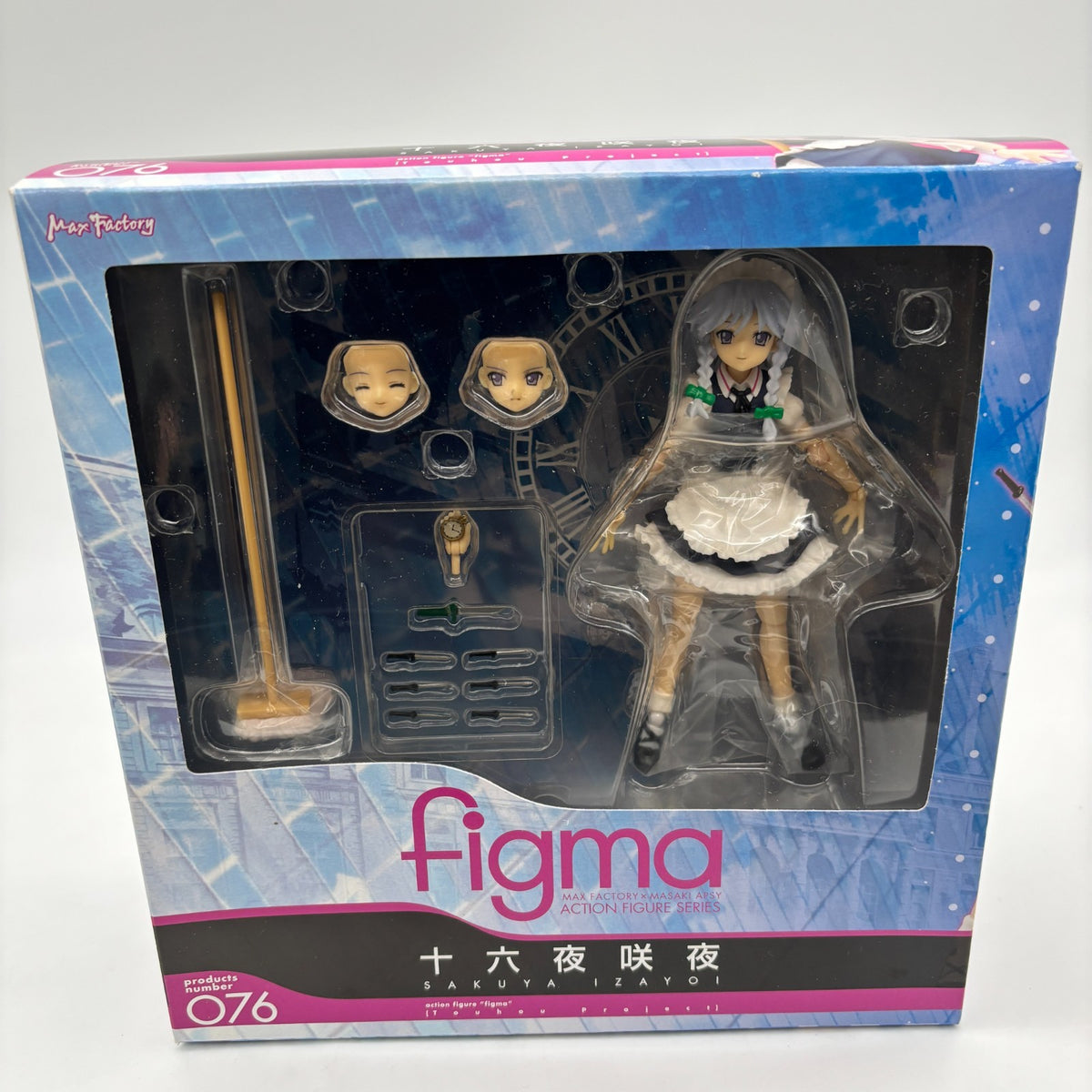 Figma Sakuya Izayoi Figure Touhou Project 076 Max Factory From Japan