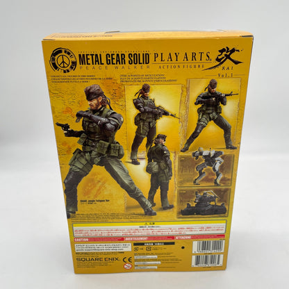 Play Arts Kai Snake Jungle Fatigues Ver Figure METAL GEAR SOLID PEACE WALKER