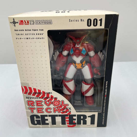 Revoltech Yamaguchi No.001 Shin Getter Robo Figure Kaiyodo Japan Import