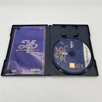 PS2 Ys III 3 Wanderers from Ys Sony Playstation 2 Japan Game