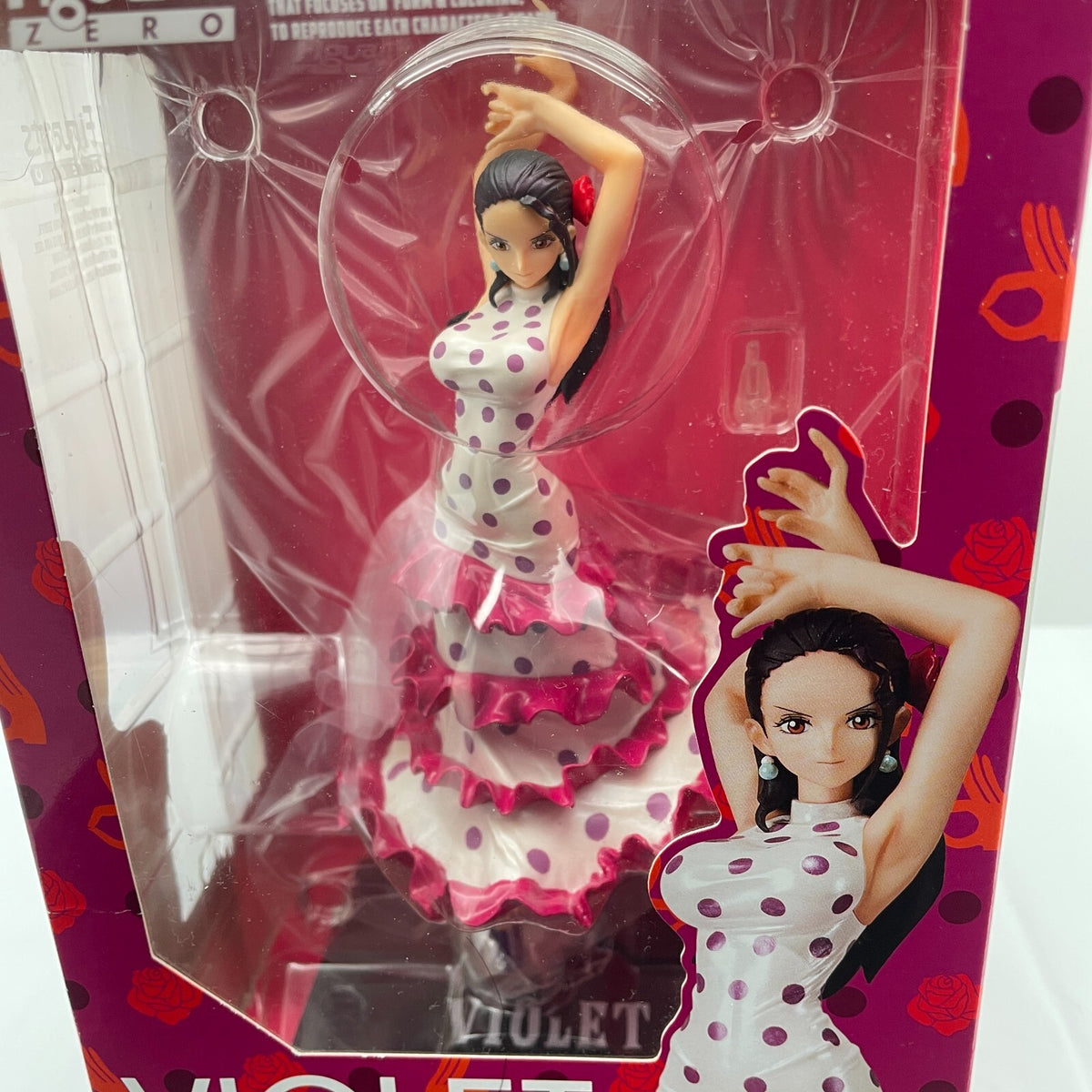 Figuarts ZERO Violet One Piece Action Figure Bandai Tamashii Nations Japan Toy