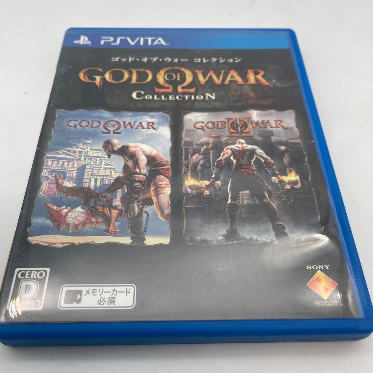 PS Vita God of War Collection I & II Playstation PSV Japan Import
