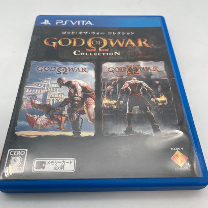 PS Vita God of War Collection I & II Playstation PSV Japan Import