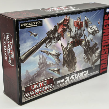 Transformers Unite Warriors UW01 Superion Action Figure Takara Tomy Toy