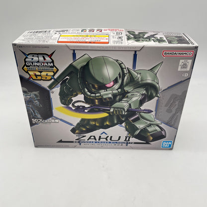 SD Gundam Cross Silhouette MS-06F Zaku II Model Kit Series No 04 BANDAI JP