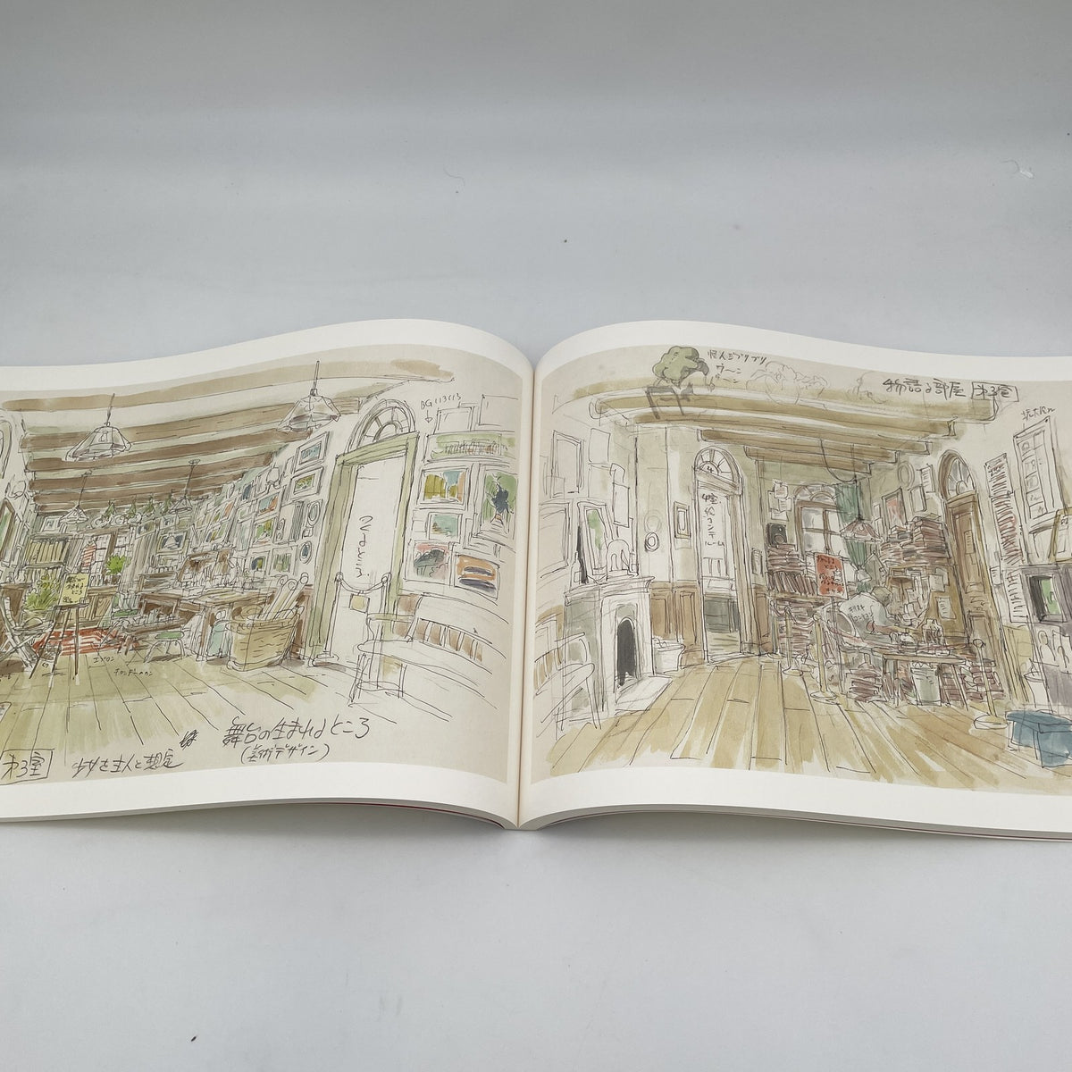 Hayao Miyazaki and the Ghibli Museum Art Book illustration Box English